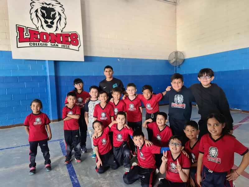 Equipo de basquetbol Leones del Colegio San José