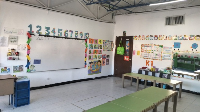 Área de estancia infantil del Colegio San José